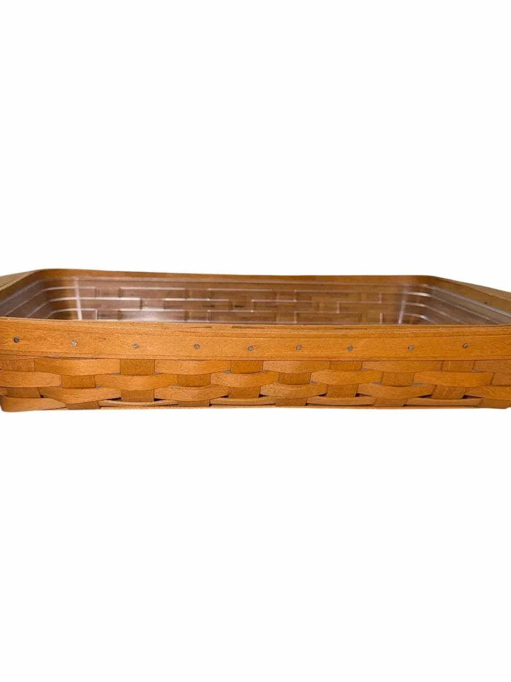VINTAGE Longaberger Small Rectangular Serving Tray